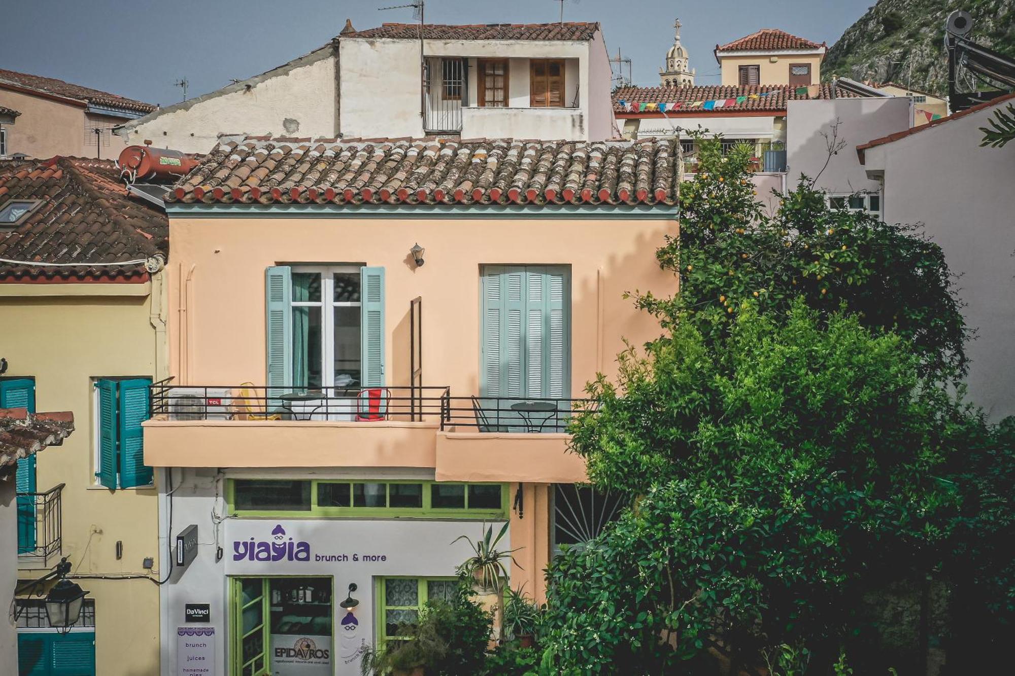 Pension Acronafplia Anabolu Dış mekan fotoğraf